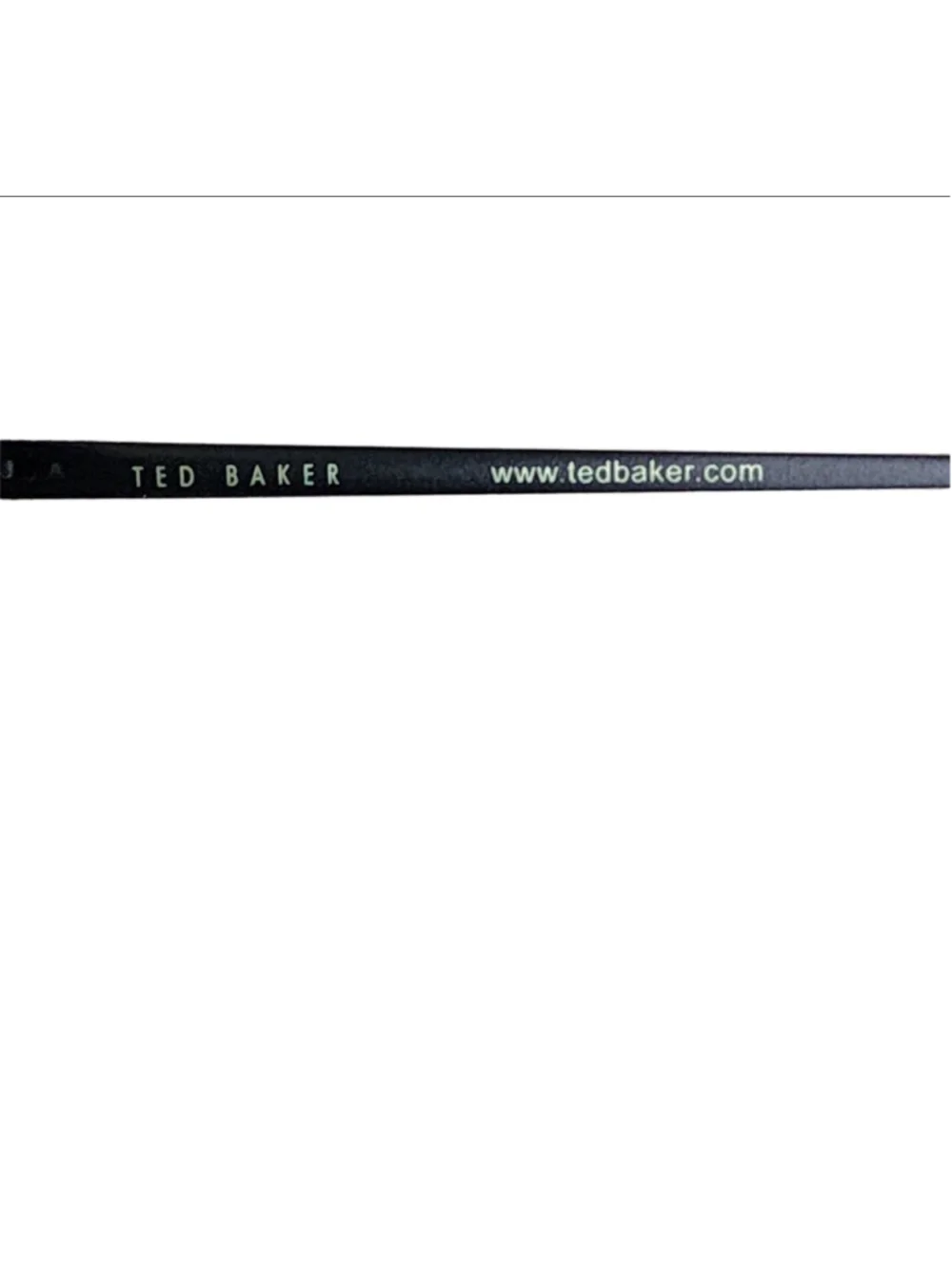 TED BAKER Men's NEW Black Aviator Sunglasses TBM005